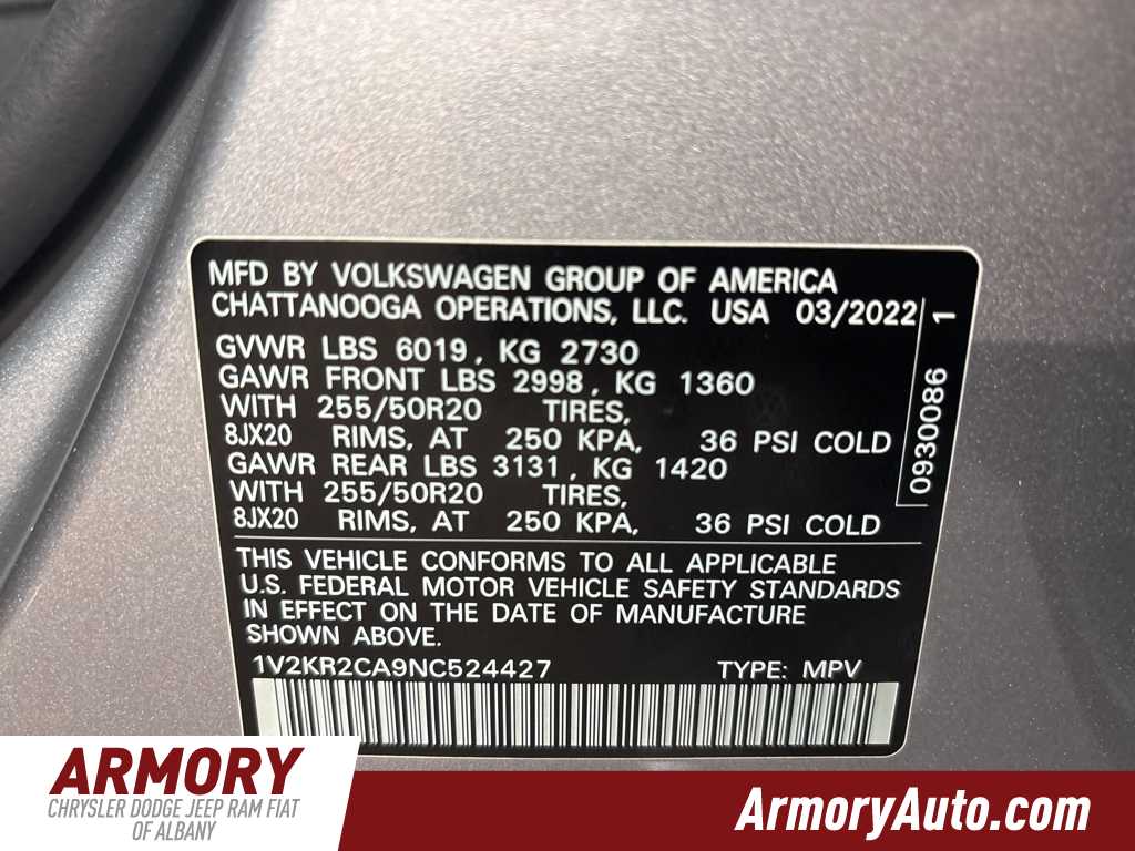 Thumbnail: 2022 Volkswagen Atlas - 48