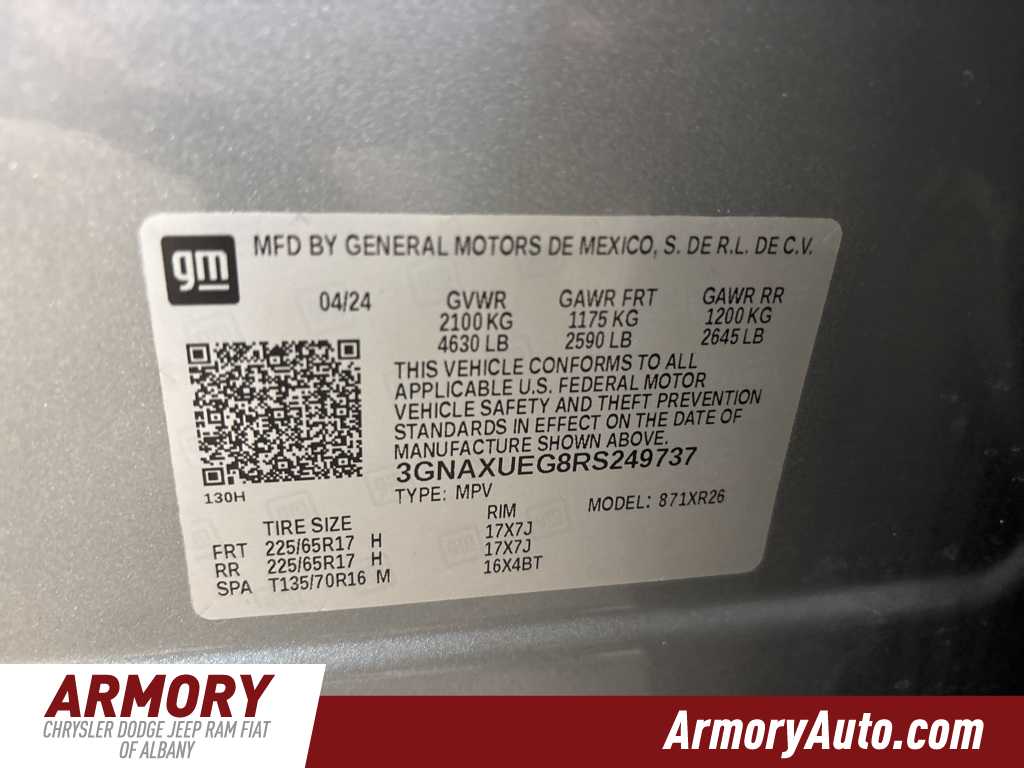 Thumbnail: 2024 Chevrolet Equinox - 45