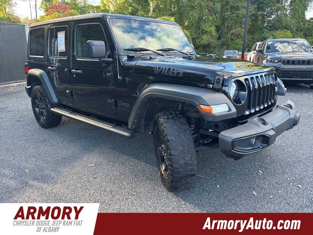 Used 2022 Jeep Wrangler Unlimited Willys Sport SUV