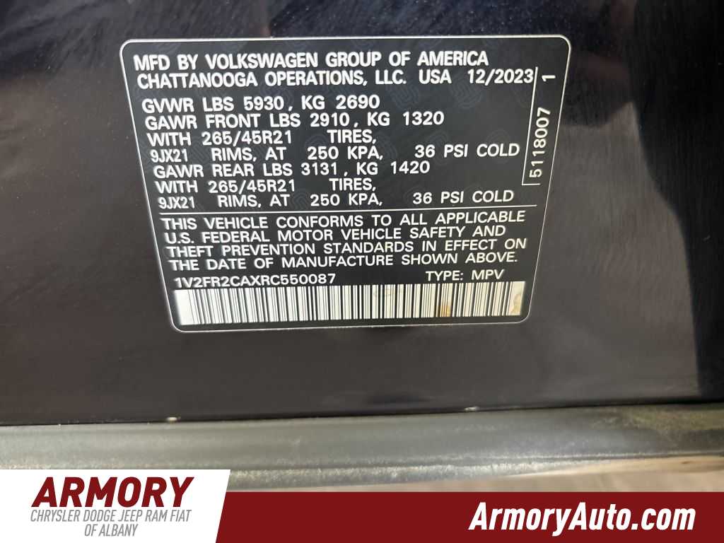 Thumbnail: 2024 Volkswagen Atlas - 49