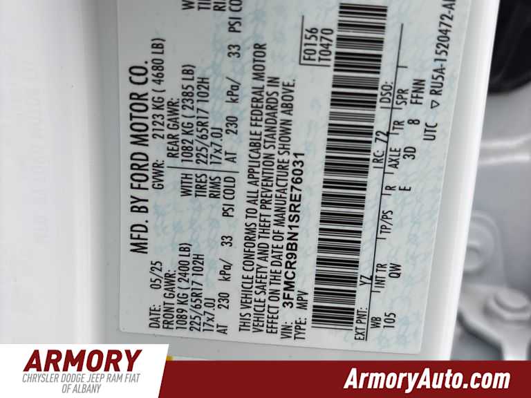 Thumbnail: 2025 Ford Bronco Sport - 42