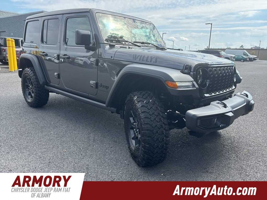 New 2025 Jeep Wrangler Willys SUV