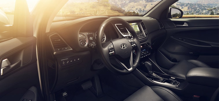 2017 Hyundai Tucson Luxurious Interior of Hyundai Tucson
