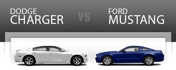 Dodge charger vs ford mustang #8