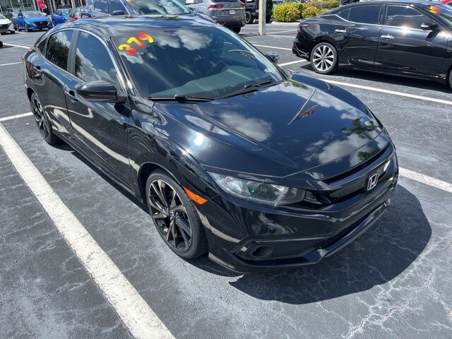 Used 2020 Honda Civic Sport with VIN 2HGFC2F84LH579781 for sale in Naples, FL