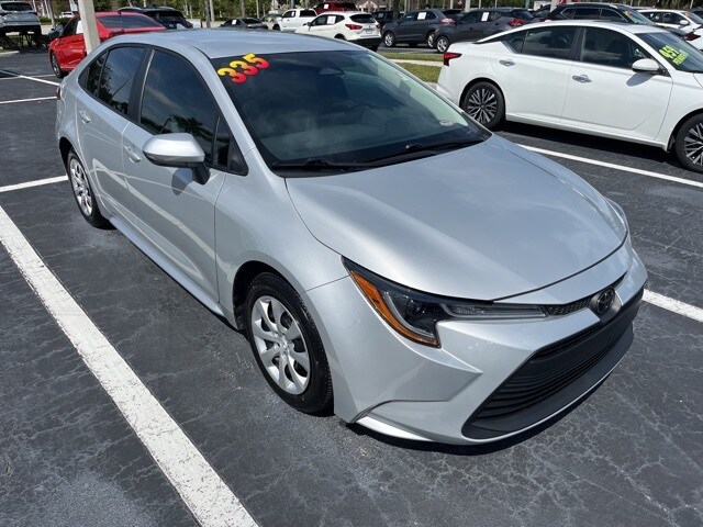 Used 2024 Toyota Corolla LE with VIN 5YFB4MDE6RP100701 for sale in Naples, FL