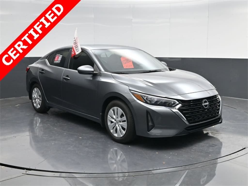 Certified 2025 Nissan Sentra S Sedan