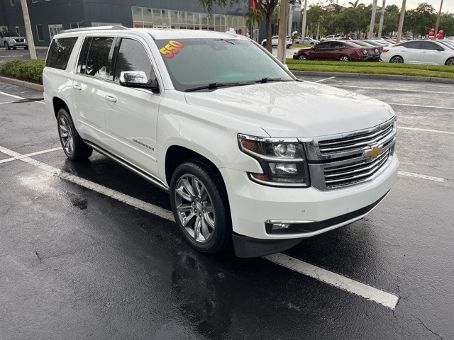 Used 2018 Chevrolet Suburban Premier with VIN 1GNSCJKC2JR380542 for sale in Naples, FL