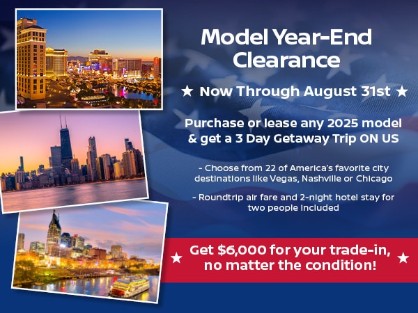 Model Year-End Clearance