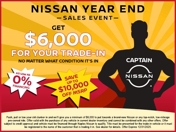 Nissan Year End Sales Event
