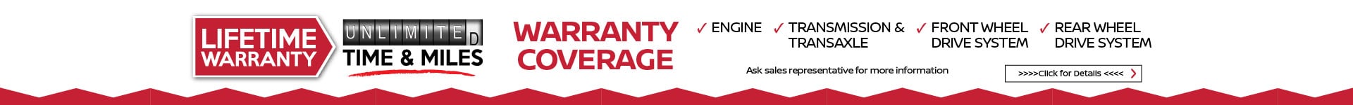 Lifetime Limited Warranty