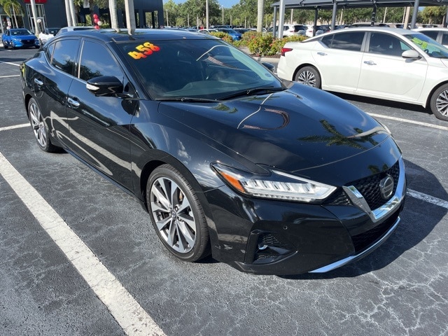 Used 2020 Nissan Maxima Platinum with VIN 1N4AA6FV7LC378784 for sale in Naples, FL