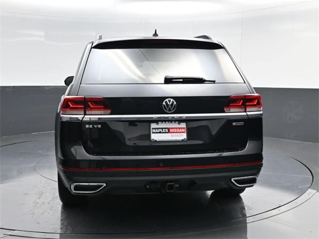 Used 2021 Volkswagen Atlas 3.6L V6 SE w/Technology 4MOTION SUV