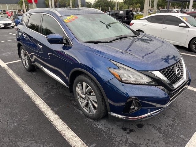 Used 2021 Nissan Murano SL with VIN 5N1AZ2CJ9MC105663 for sale in Naples, FL