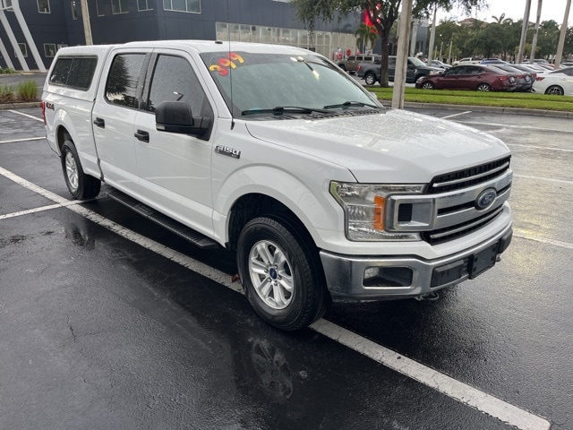 Used 2018 Ford F-150 XL with VIN 1FTFW1E52JFB60298 for sale in Naples, FL