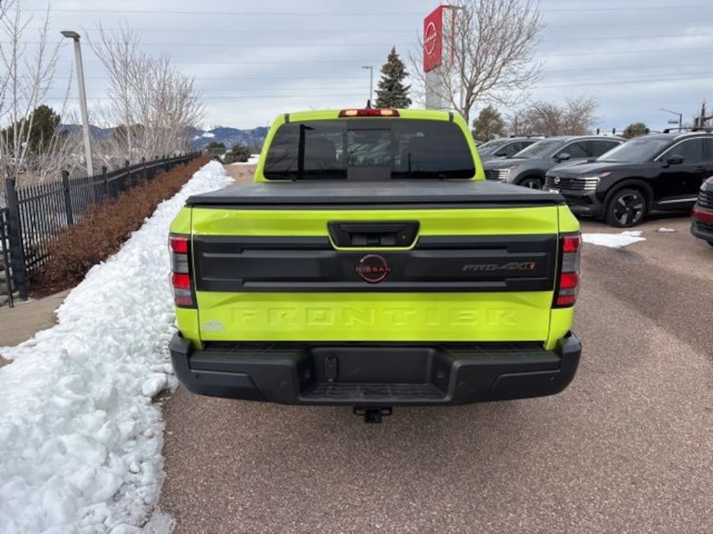 New 2026 Nissan Frontier PRO-4X w/R Package Truck Crew Cab