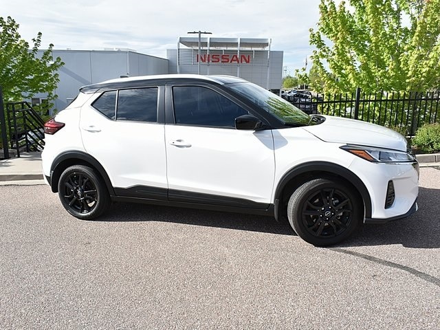 Certified 2023 Nissan Kicks SV with VIN 3N1CP5CVXPL555339 for sale in Colorado Springs, CO