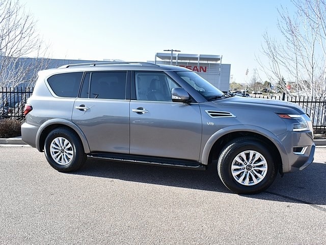 Certified 2022 Nissan Armada SV with VIN JN8AY2AD7N9678214 for sale in Colorado Springs, CO