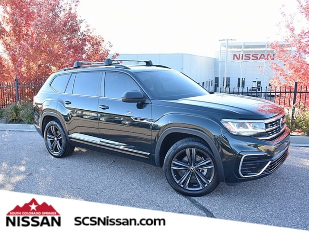 Used 2021 Volkswagen Atlas 3.6L V6 SE w/Technology R-Line 4MOTION SUV
