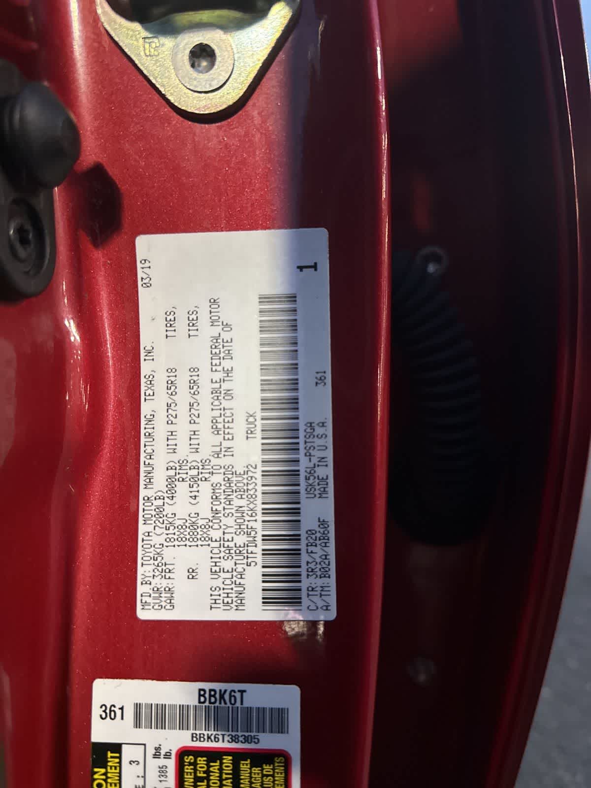 Thumbnail: 2019 Toyota Tundra - 12