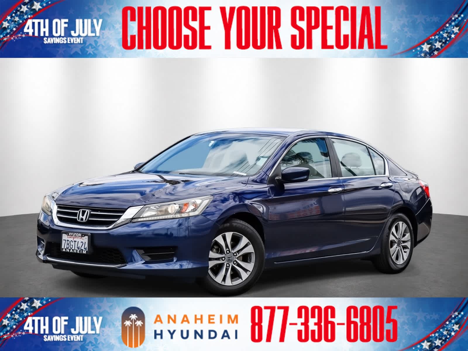 2013 Honda Accord LX -
                  Anaheim, CA