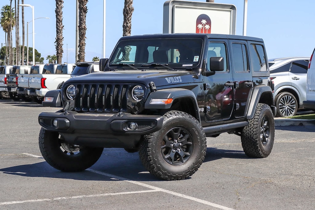 Used 2020 Jeep Wrangler Unlimited Willys SUV