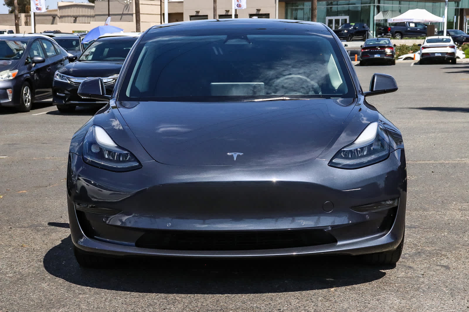 Used 2022 Tesla Model 3 Long Range with VIN 5YJ3E1EBXNF356222 for sale in Anaheim, CA