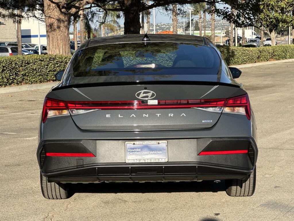 Used 2025 Hyundai Elantra Hybrid SEL Sport Sedan