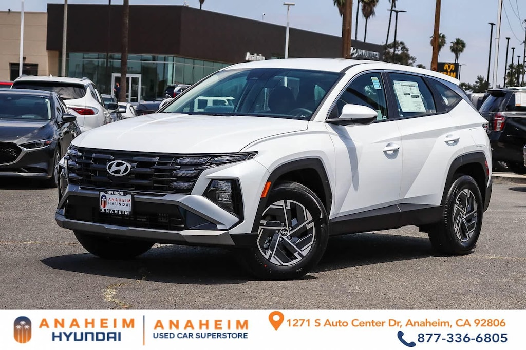 New 2026 Hyundai Tucson Hybrid Blue SUV