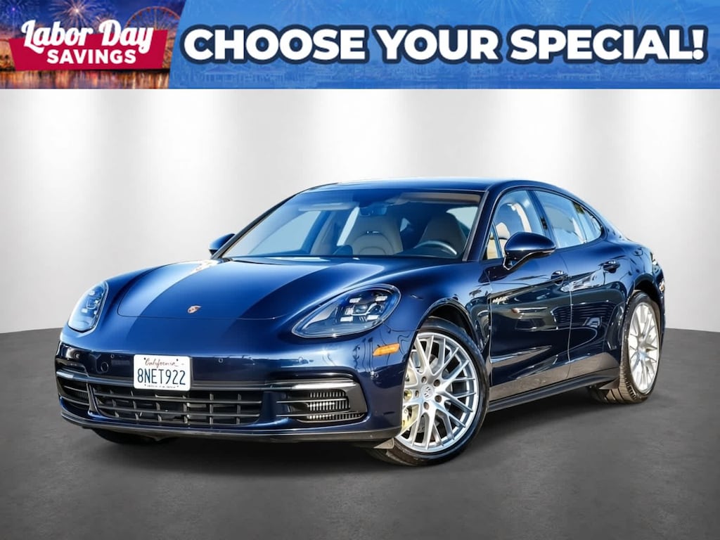 Used 2019 Porsche Panamera 4 E-Hybrid Sedan