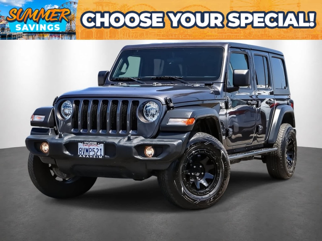 Used 2021 Jeep Wrangler Unlimited Sport S SUV