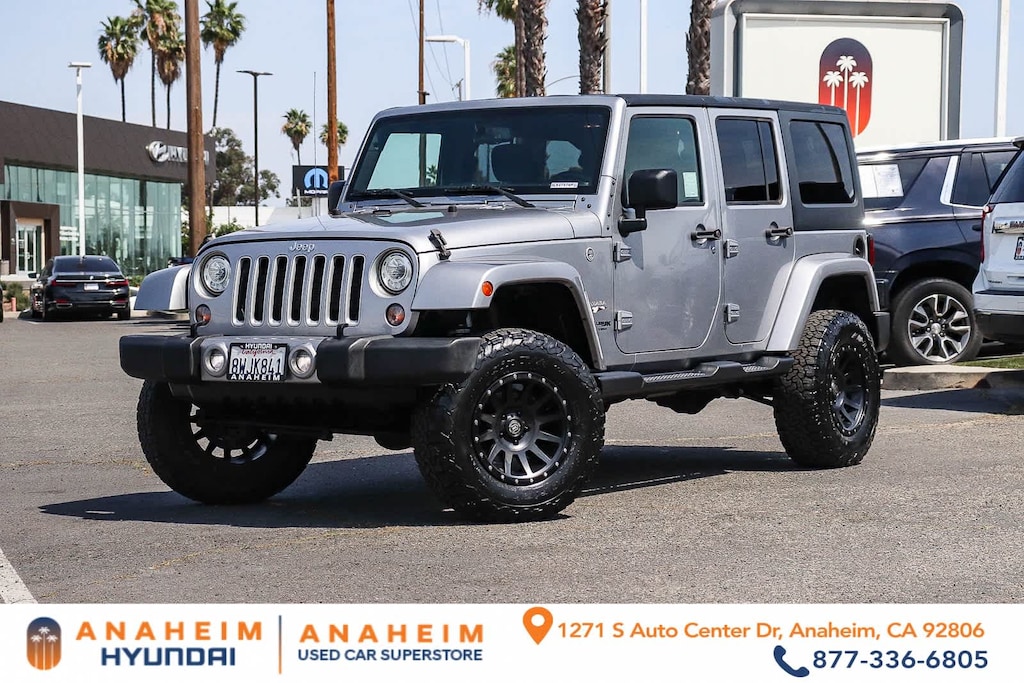 Used 2018 Jeep Wrangler JK Unlimited Sahara SUV
