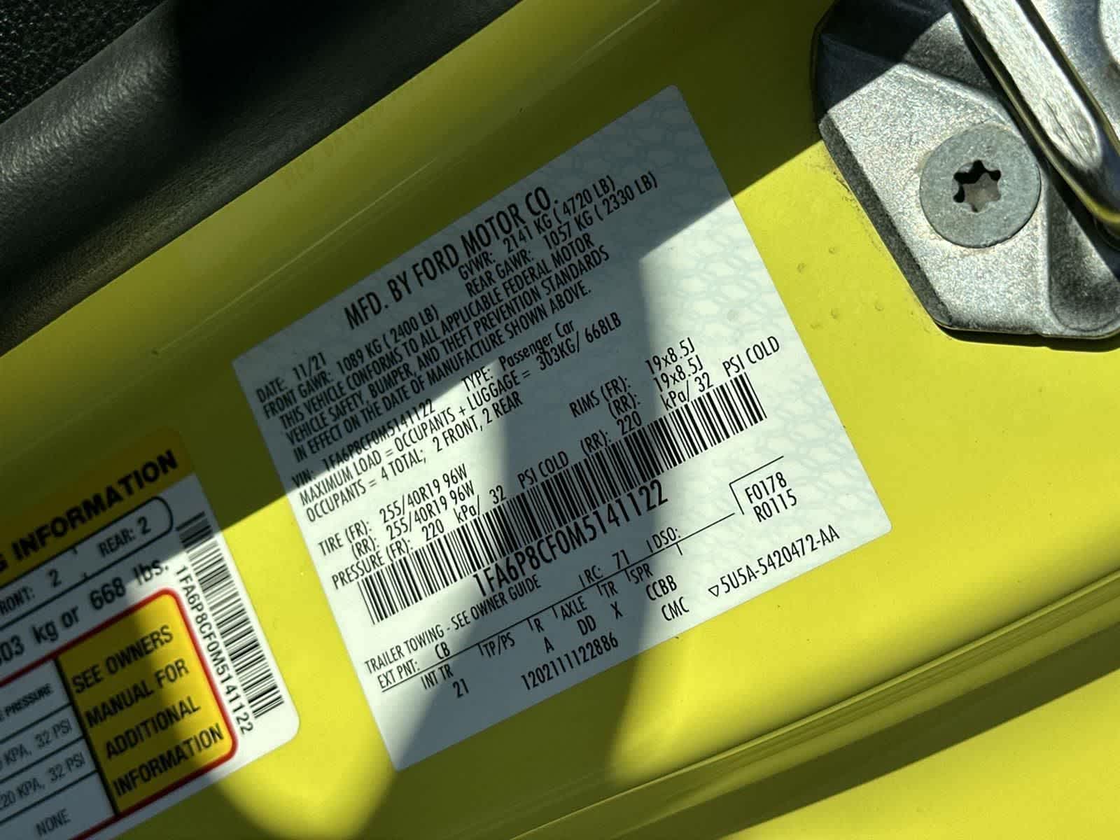 Thumbnail: 2021 Ford Mustang - 7