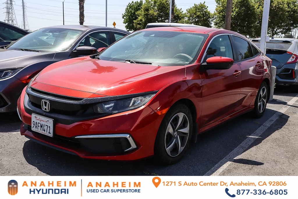 Used 2020 Honda Civic Sedan LX Sedan