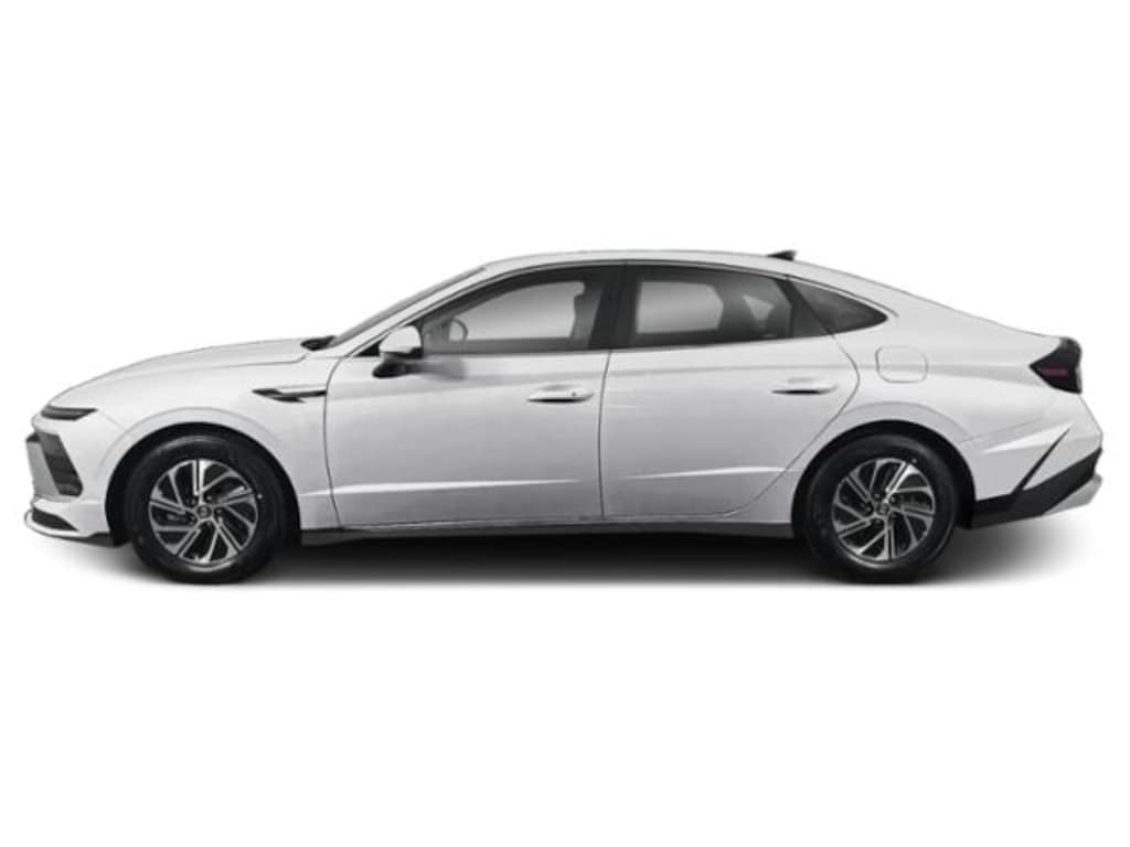 New 2026 Hyundai Sonata Hybrid Blue Sedan