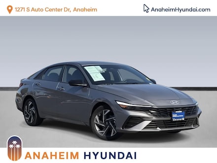 Featured pre-owned 2025 Hyundai Elantra SEL Sport Sedan for sale near you in Anaheim, CA