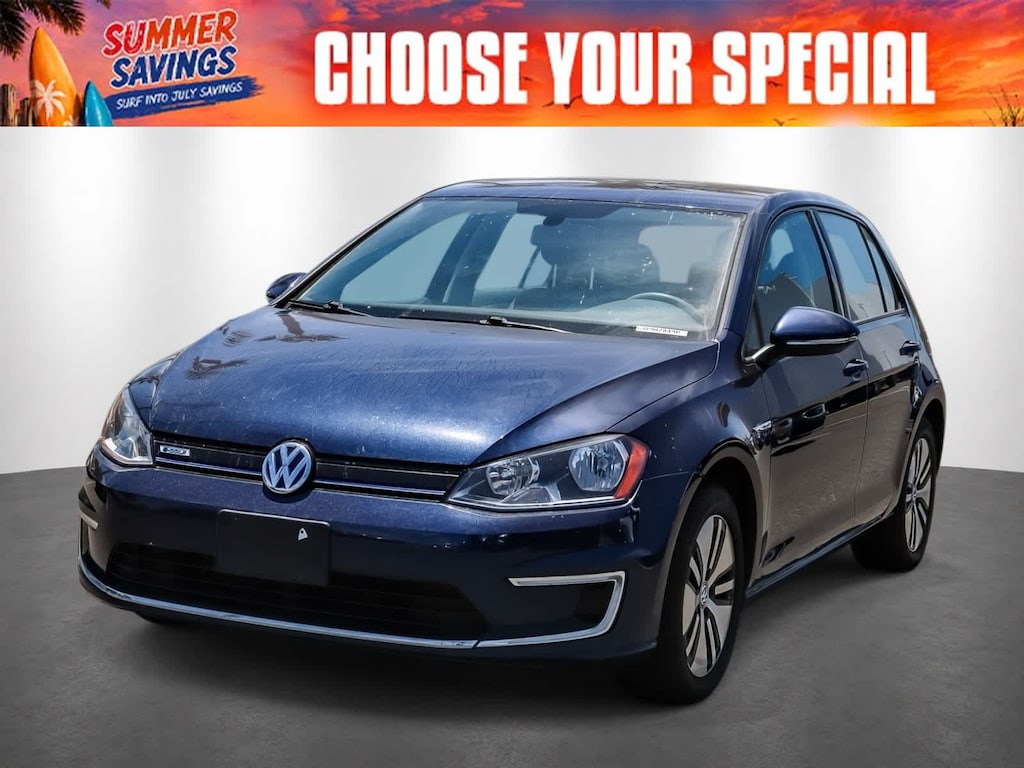 Used 2016 Volkswagen e-Golf SE Sedan