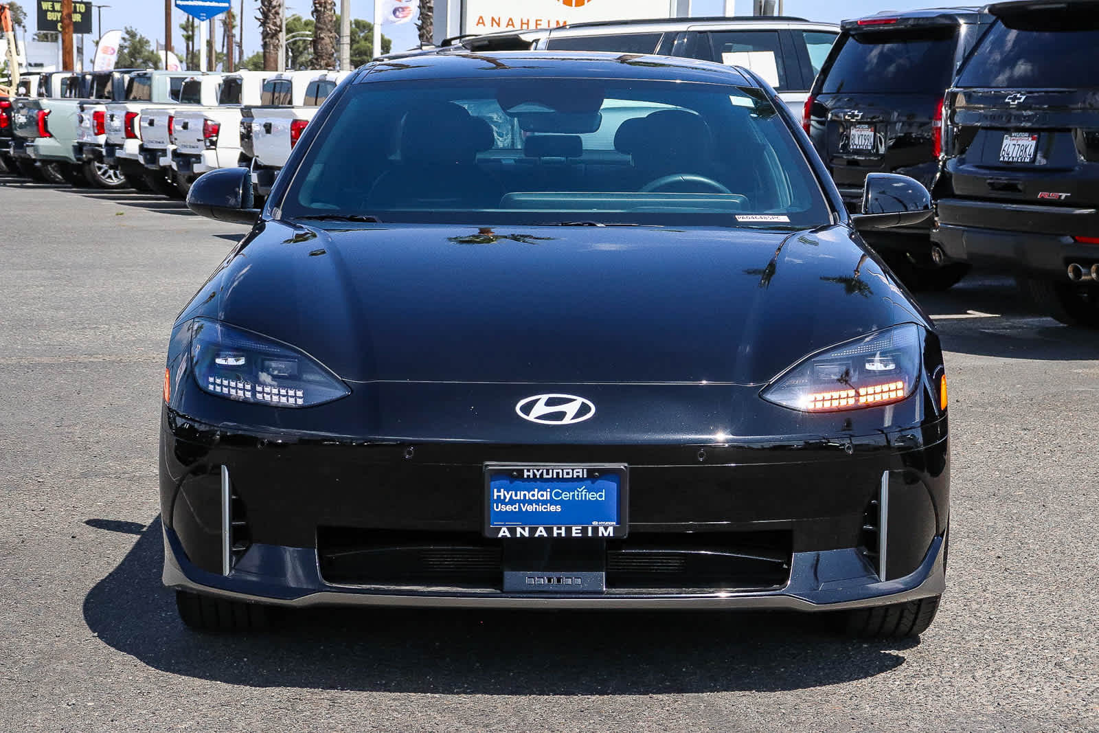Certified 2023 Hyundai IONIQ 6 SEL with VIN KMHM34AA4PA046485 for sale in Anaheim, CA