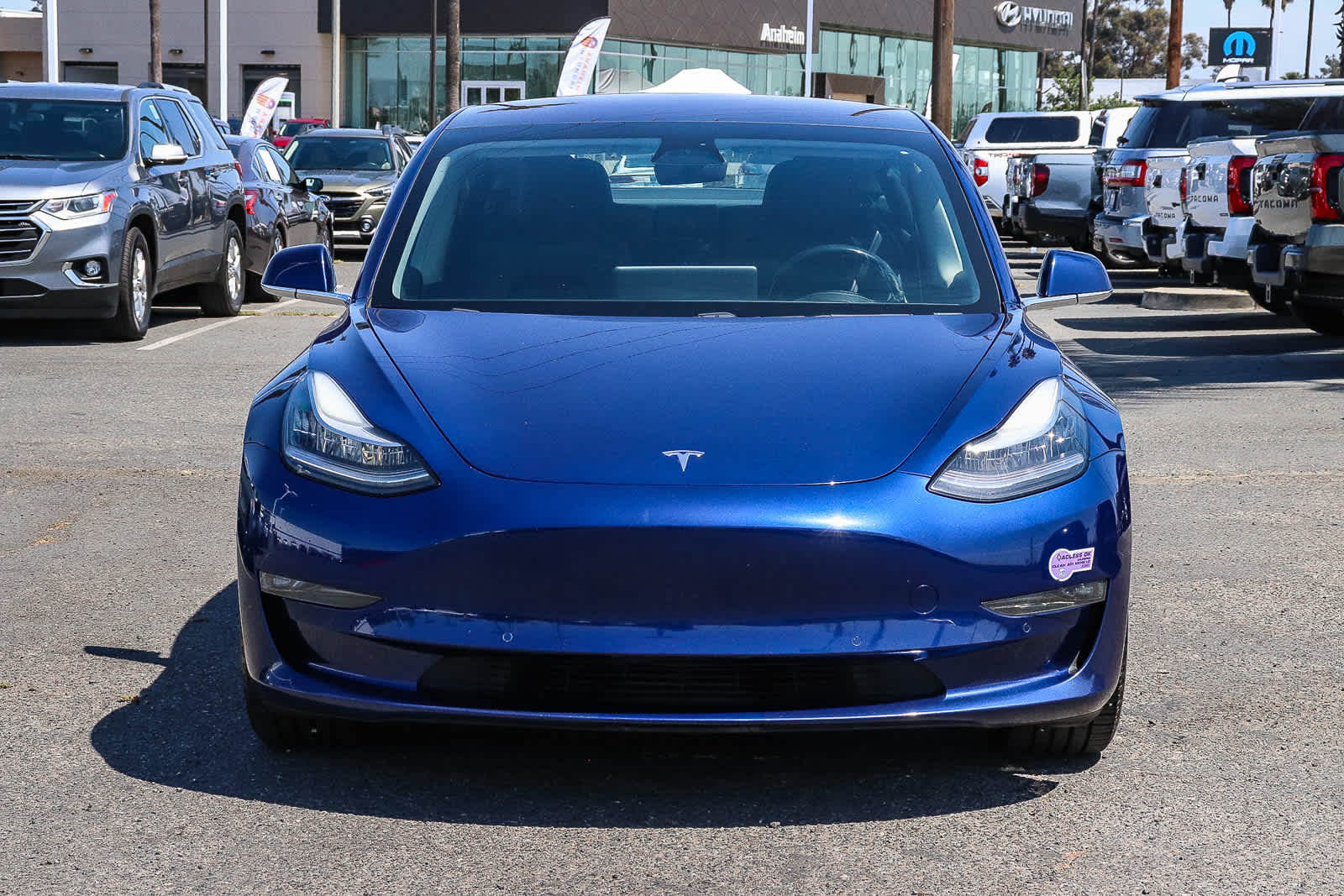 Used 2018 Tesla Model 3 Base with VIN 5YJ3E1EA9JF160192 for sale in Anaheim, CA