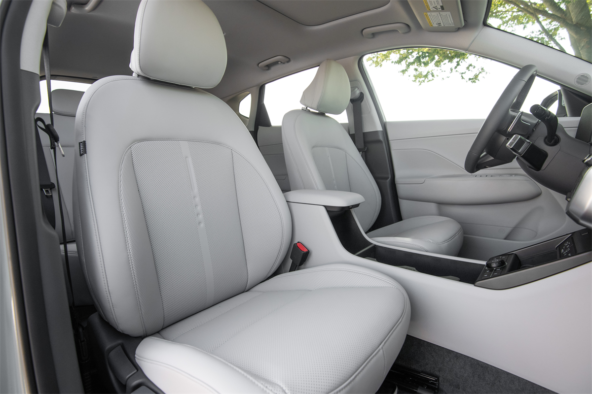 Rear seats of the 2026 Hyundai Kona