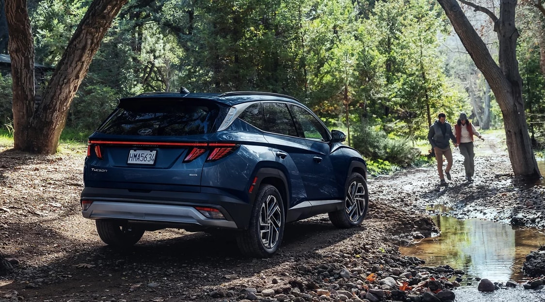 Exterior of a 2026 Hyundai Tucson