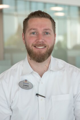 Staff member Christopher Ramsey from ID_b5b7c5