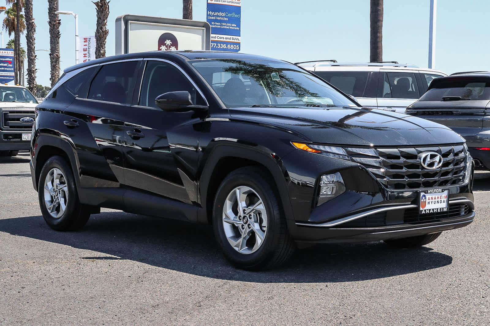 Used 2022 Hyundai Tucson SE with VIN 5NMJA3AE8NH003443 for sale in Anaheim, CA