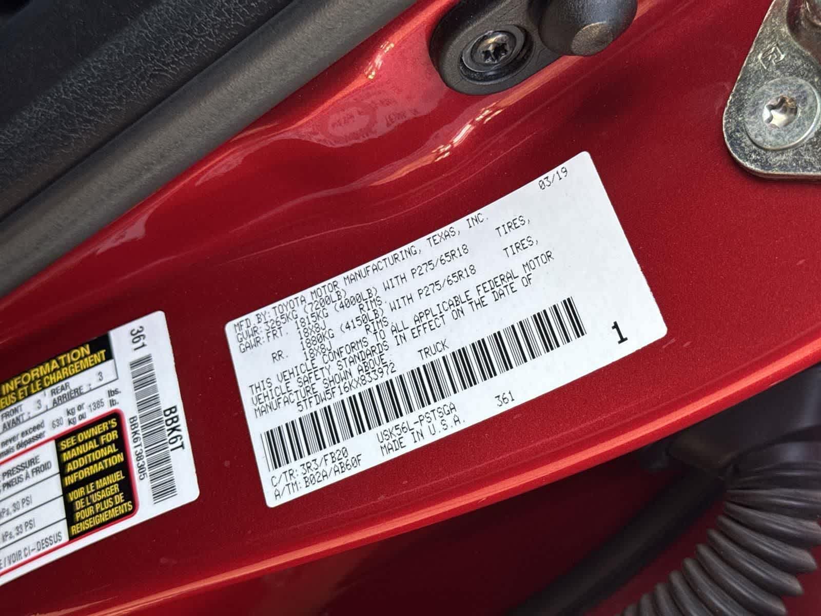 Thumbnail: 2019 Toyota Tundra - 41