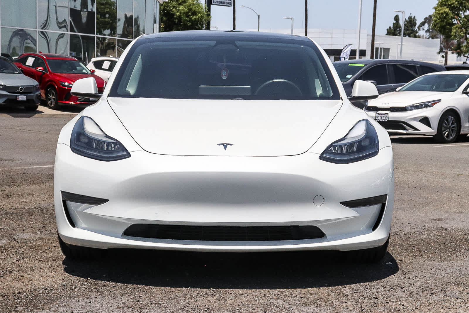 Used 2021 Tesla Model 3 Base with VIN 5YJ3E1EAXMF919713 for sale in Anaheim, CA