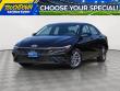 Used 2025 Hyundai Elantra Hybrid Blue Sedan
