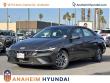 New 2025 Hyundai Elantra Hybrid Blue Sedan