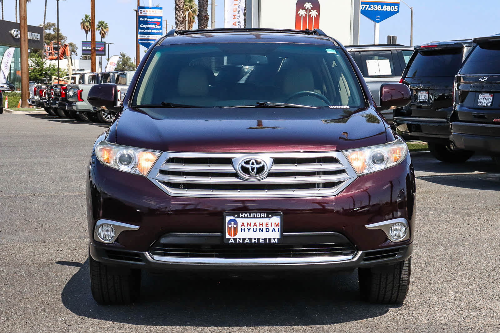 Used 2012 Toyota Highlander Limited with VIN 5TDDK3EH7CS124327 for sale in Anaheim, CA
