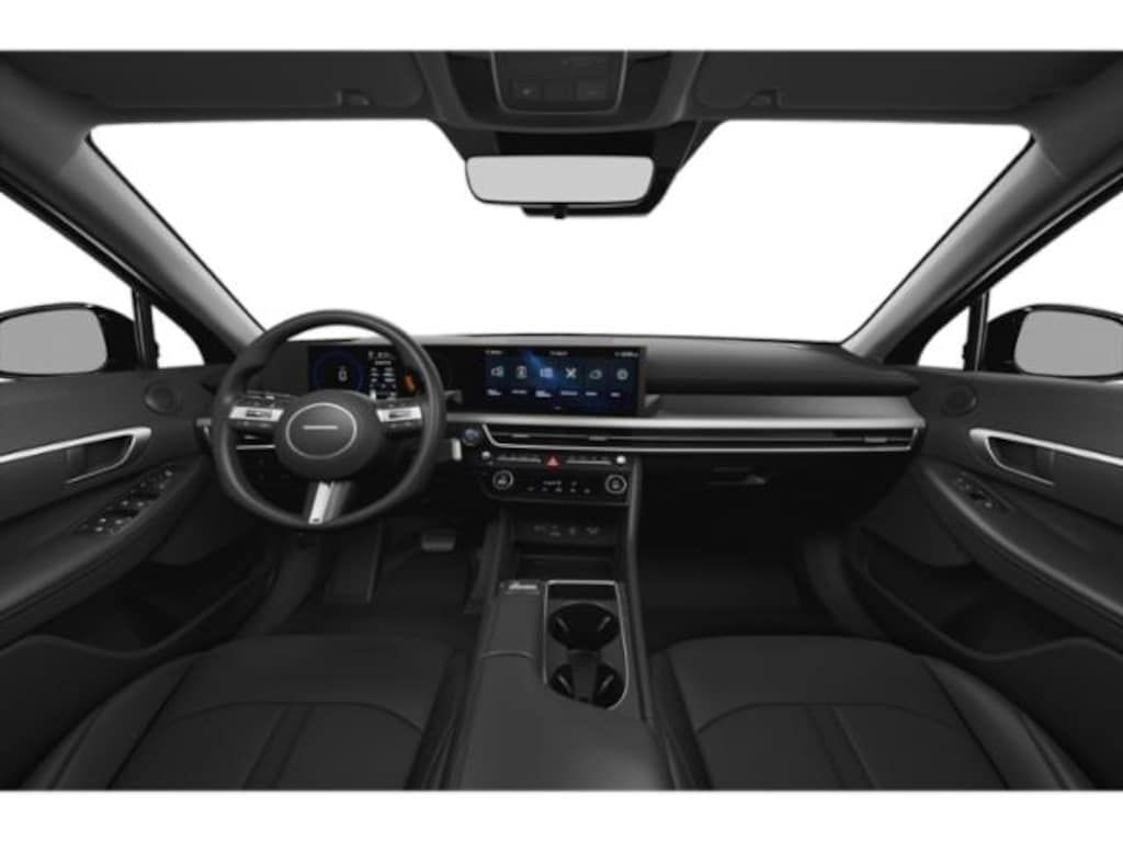 New 2026 Hyundai Sonata Hybrid Blue Sedan