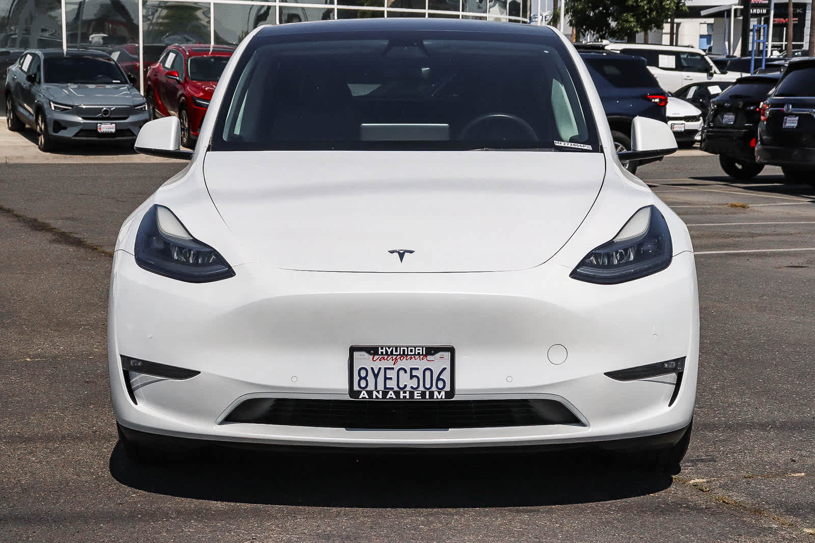 Used 2021 Tesla Model Y Performance with VIN 5YJYGDEF2MF272866 for sale in Anaheim, CA